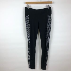 Athleta | Black Reflective Running Pants
